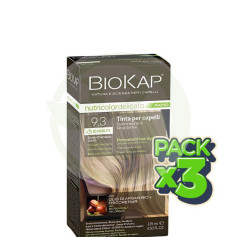 Pack 3x Rapid Delicato 9.3 Rubio Muy Claro Dorado 135Ml Biokap