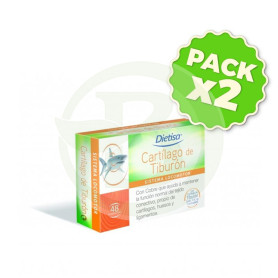Pack 2x Cartílago De Tiburón 48 Comprimidos Dietisa