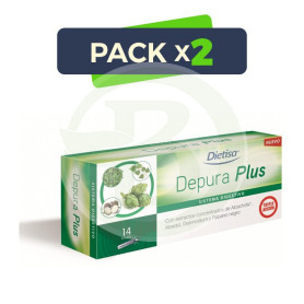 Pack 2x Depura Plus 14 Viales Dietisa