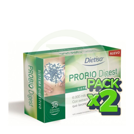 Pack 2x Probiodigest 30 Cápsulas Dietisa