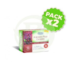 Pack 2x Arándano Rojo Complex 30 Cápsulas Dietisa