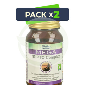 Pack 2x Mega Tripto Complex 60 Capsulas Dietisa