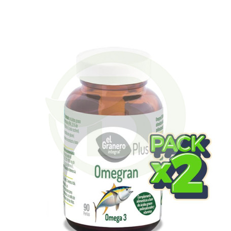 Pack 2x Omegran 3 Plus El Granero