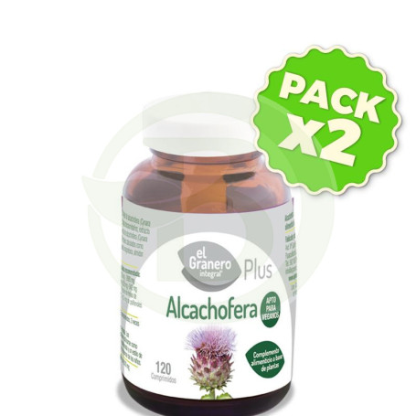 Pack 2x Alcachofera 120 Comprimidos El Granero