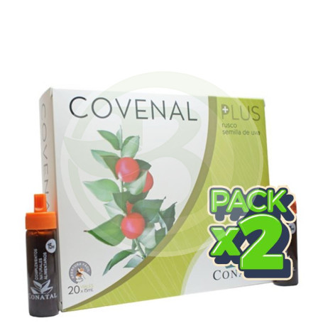 Pack 2x Covenal Plus 20 Viales 15Ml. Conatal