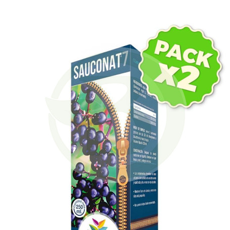 Pack 2x Sauconat 7 Jarabe 250Ml Conatal