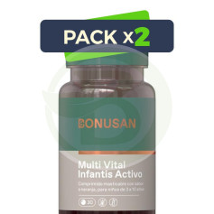 Pack 2x Multi Vital Infantis Activo 30 Tabletas Bonusan