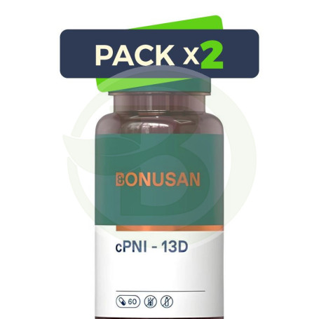 Pack 2x Cpni - 13D 60 Cápsulas Bonusan