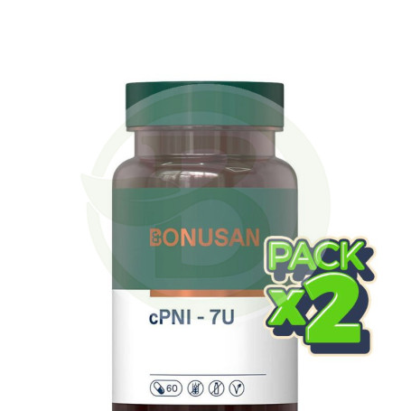 Pack 2x Cpni - 7U 60 Cápsulas Bonusan