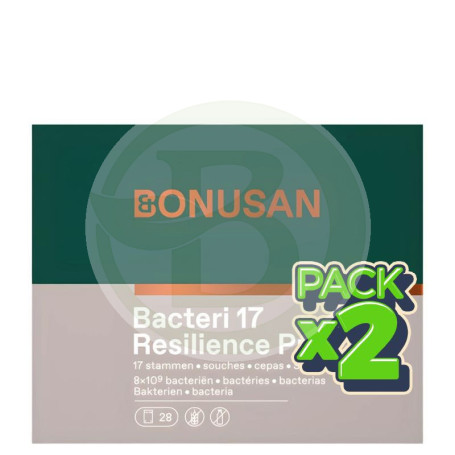 Pack 2x Bacteri 17 Expert Resilience 28 Sobres Bonusan