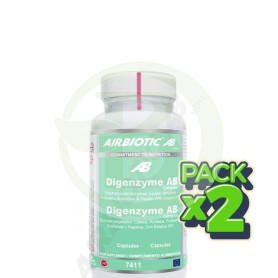 Pack 2x Digenzyme Ab Complex 60 Cápsulas Airbiotic
