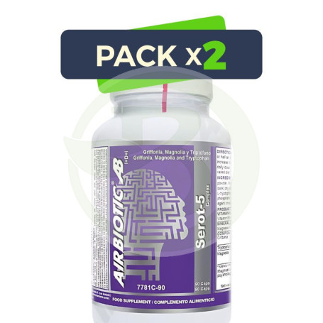 Pack 2x Serot-5 Complex 90 Cápsulas Airbiotic