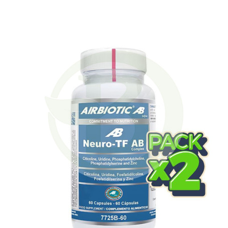 Pack 2x Neuro-Tf Ab Complex 60 Cápsulas Airbiotic