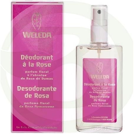 Desodorante de Rosa 100Ml. Weleda