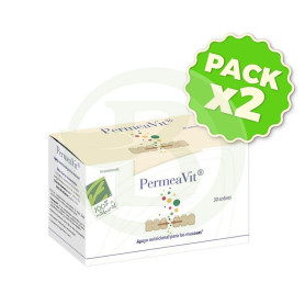 Pack 2x Permeavit 30 sobres Cienporcien Natural