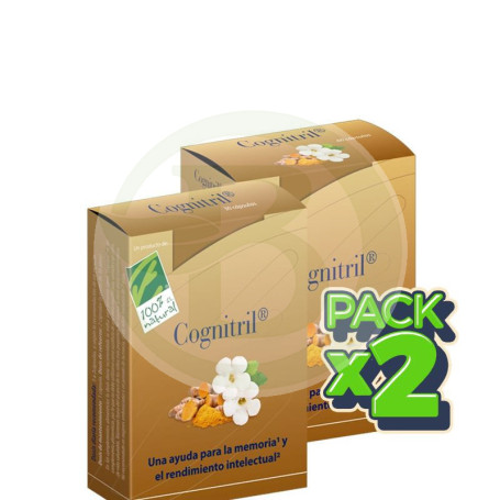 Pack 2x Cognitril 30 Cápsulas 100% Natural