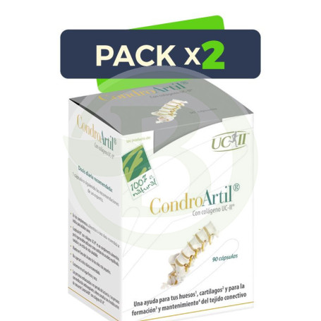 Pack 2x Condroartil 90 Cápsulas 100% Natural
