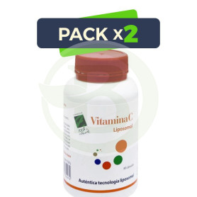 Pack 2x Vitamina C Liposomal 90 Cápsulas Cienporcien Natural