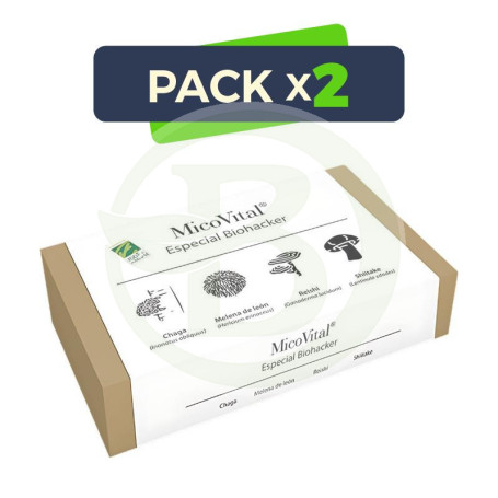 Pack 2x Micovital Especial Biohacker 4 Frascos De 50 Ml 100% Natural