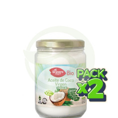 Pack 2x Aceite De Coco Virgen Extra Bio 1Lt. Granero