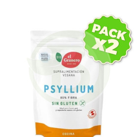 Pack 2x Psyllium sin Gluten Bio 125Gr el Granero