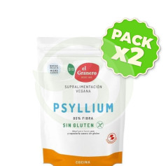 Pack 2x Psyllium sin Gluten Bio 125Gr el Granero