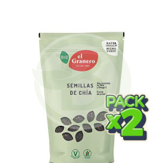 Pack 2x Semillas De Chía Bio 150Gr Granero