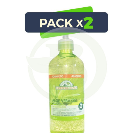 Pack 2x Gel Aloe Vera 500Ml. Corpore Sano