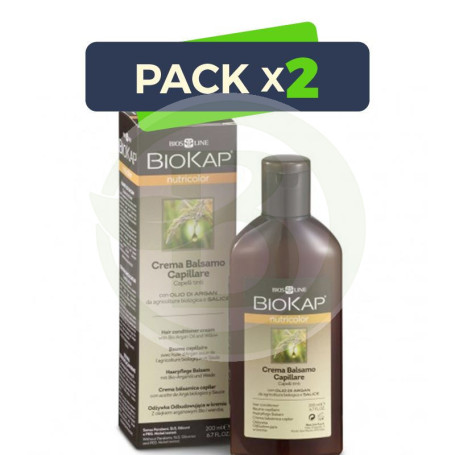 Pack 2x Acondicionador Nutricolor 250Ml. Biokap