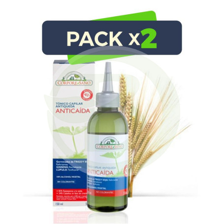 Pack 2x Tónico Capilar Anticaida 150Ml. Corpore Sano