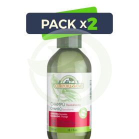 Pack 2x Champú Revitalizante 300Ml. Corpore Sano
