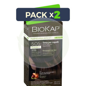 Pack 2x Rapid Delicato 5.05 Castaño Avellana 135Ml Biokap