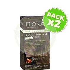 Pack 2x Rapid Delicato 8.03 Rubio Claro Natural 135Ml Biokap