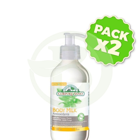 Pack 2x Body Milk Antioxidante 300Ml. Corpore Sano