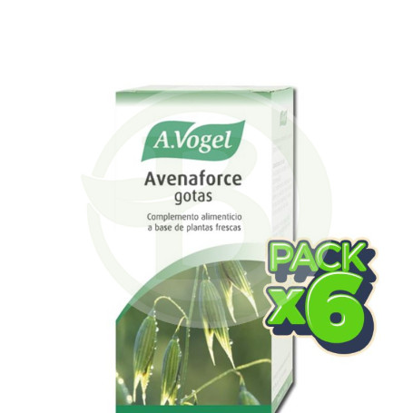Pack 6x Avenaforce Gotas Vogel 100Ml.