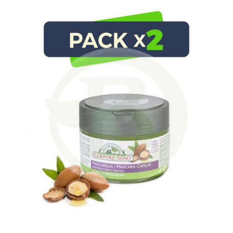 Pack 2x Mascarilla Capilar Cosmos 250Ml. Corpore Sano