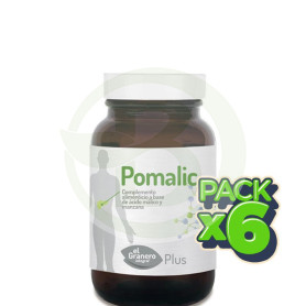 Pack 6x Pomalic (Ácido Málico) 60 Cápsulas El Granero