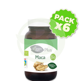 Pack 6x Maca BIO 60 Cápsulas El Granero