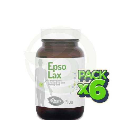 Pack 6x Epsolax Sales de Magnesio 100Gr. El Granero