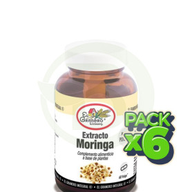 Pack 6x Extracto Moringa 60 Cápsulas El Granero