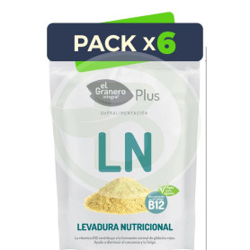 Pack 6x Levadura Nutricional con B12 150Gr. Granero