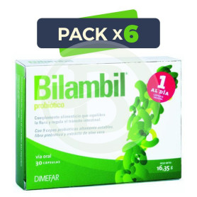 Pack 6x Bilambil 30 Cápsulas Dimefar