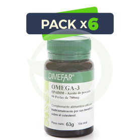 Pack 6x Epadim 700Mg. 90 Cápsulas Dimefar