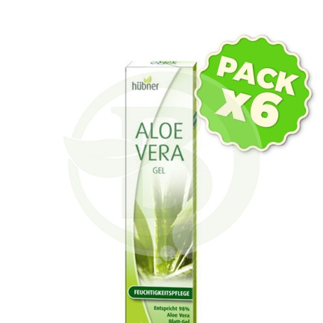 Pack 6x Aloe Vera Gel Hidratante 100Ml. Dimefar