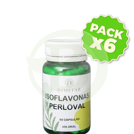 Pack 6x Perloval 60 Cápsulas Dimefar