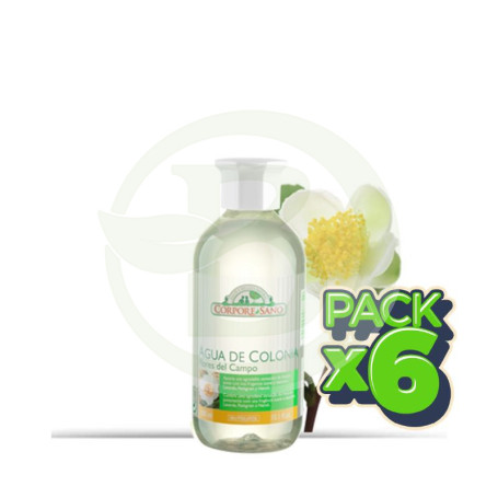 Pack 6x Colonia de Flores 300Ml. Corpore Sano