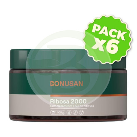Pack 6x Ribosa 100Gr. Bonusan