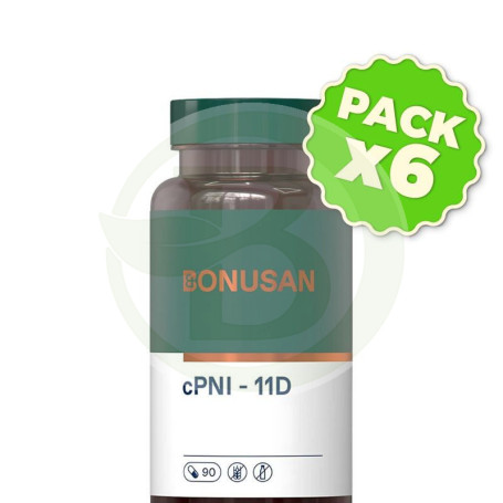 Pack 6x Cpni - 11D 90 Cápsulas Bonusan