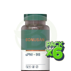 Pack 6x Cpni - 9S 60 Cápsulas Bonusan