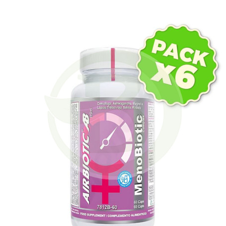 Pack 6x Menobiotic Complex 60 Cápsulas Airbiotic